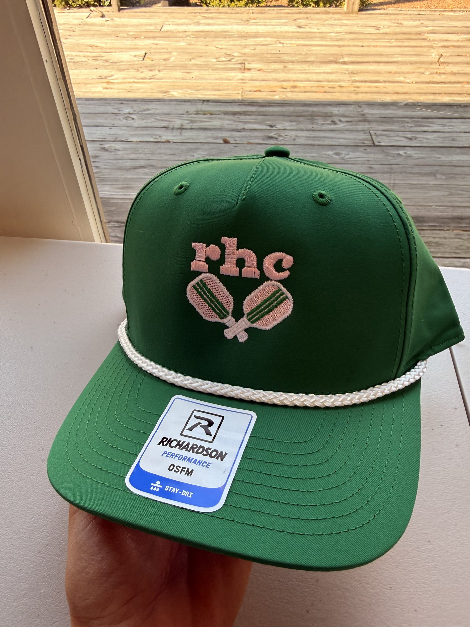 River Hills green hat
